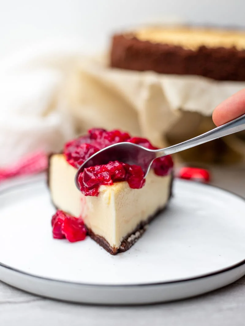 RECETTE CHEESECAKE FRAMBOISE